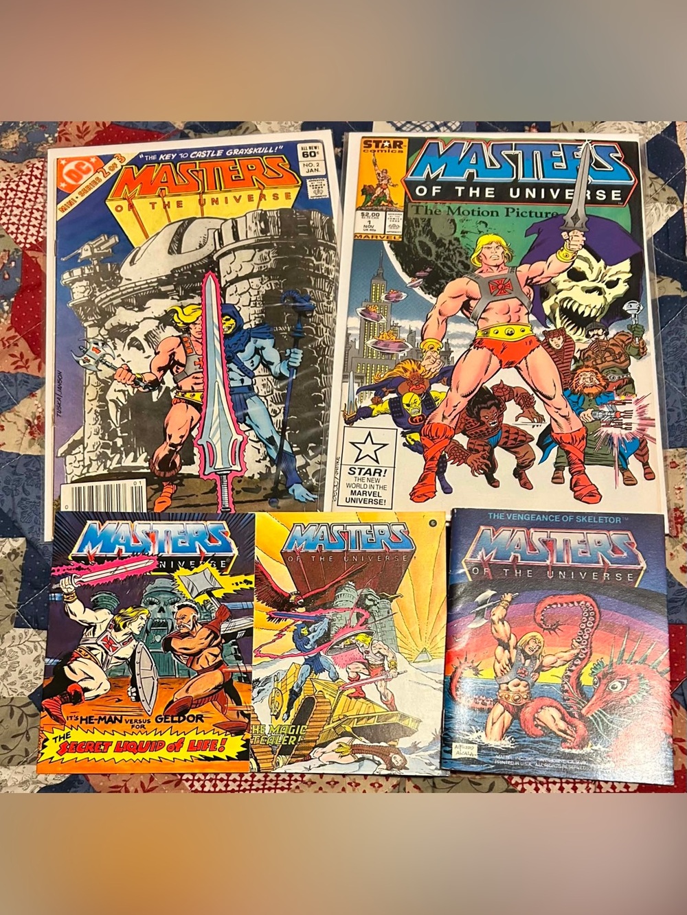 He-Man #1 Comic Masters of the Universe and more